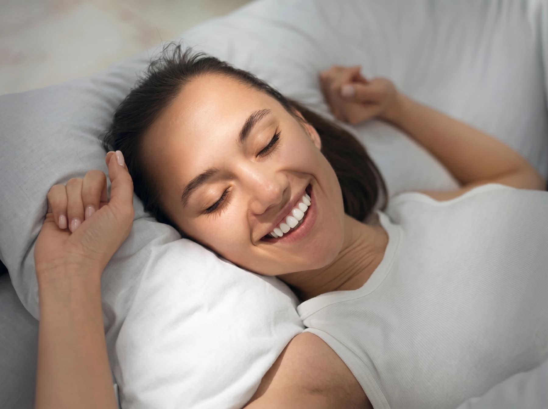Beautiful natural smile